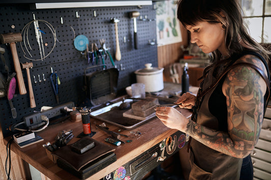 Becoming A Self Taught Silversmith