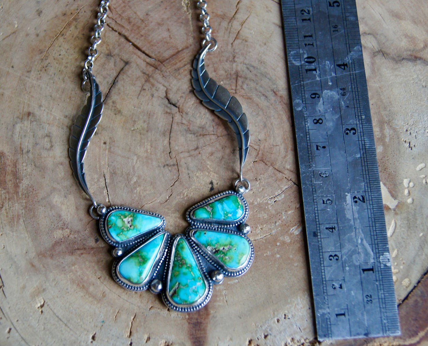 Sonoran Gold Turquoise Heirloom Necklace