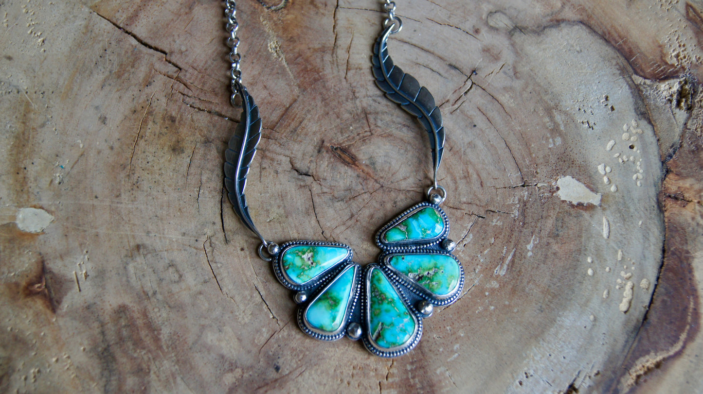 Sonoran Gold Turquoise Heirloom Necklace