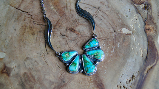 Sonoran Gold Turquoise Heirloom Necklace