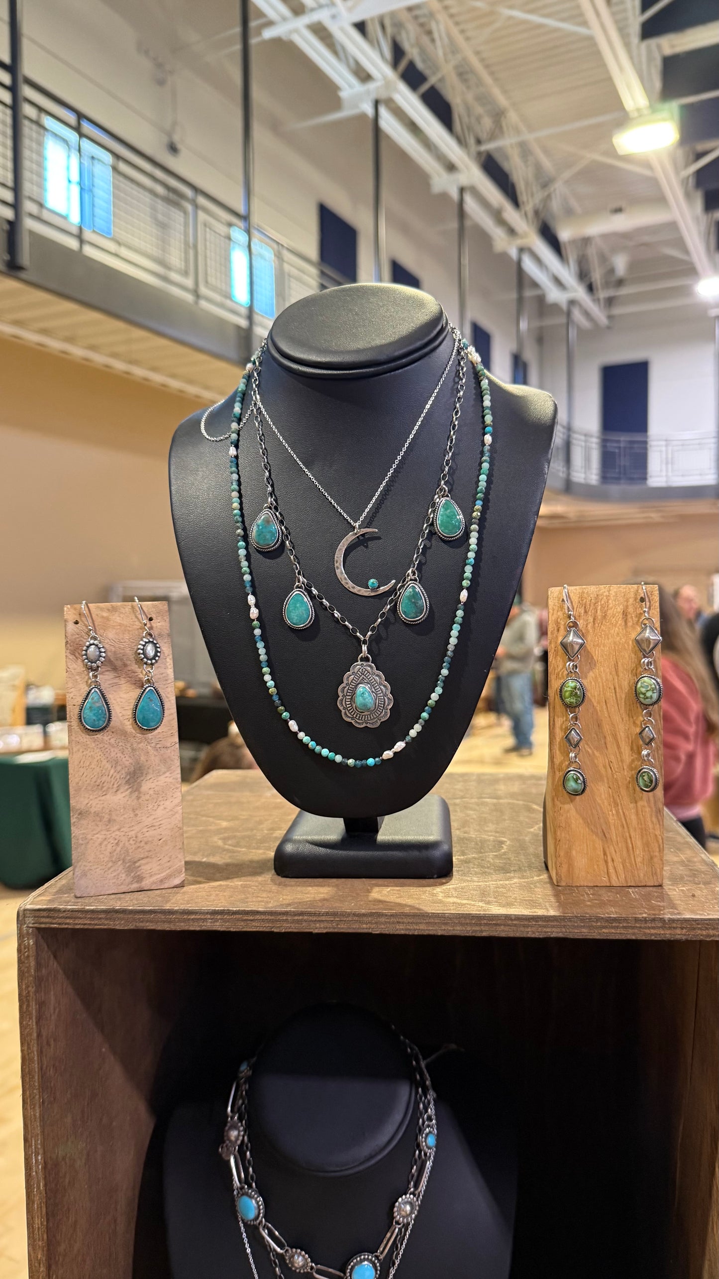 Chilean Turquoise Heirloom 20” Necklace