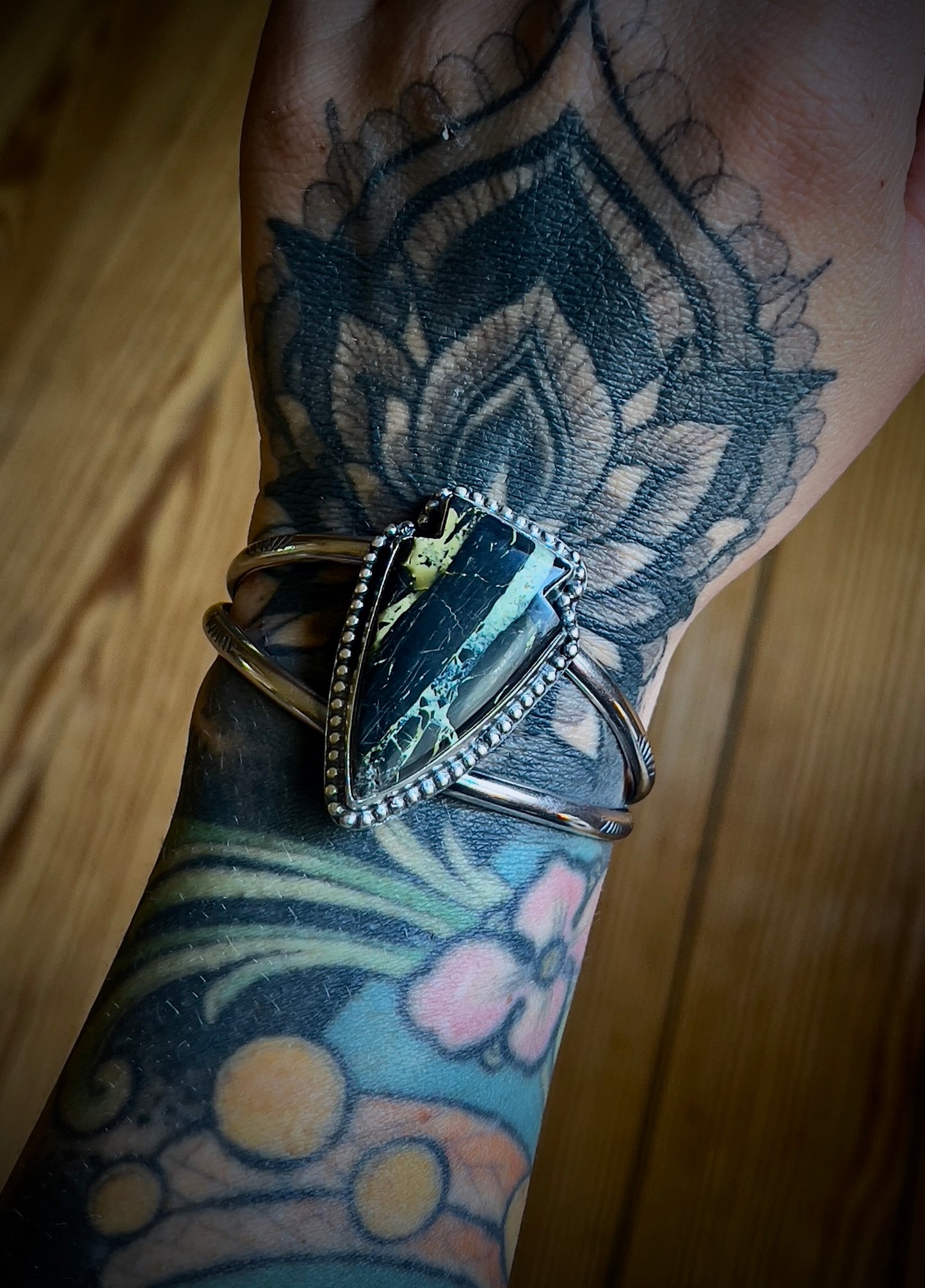 San Pedro Arrowhead Cuff Bracelet
