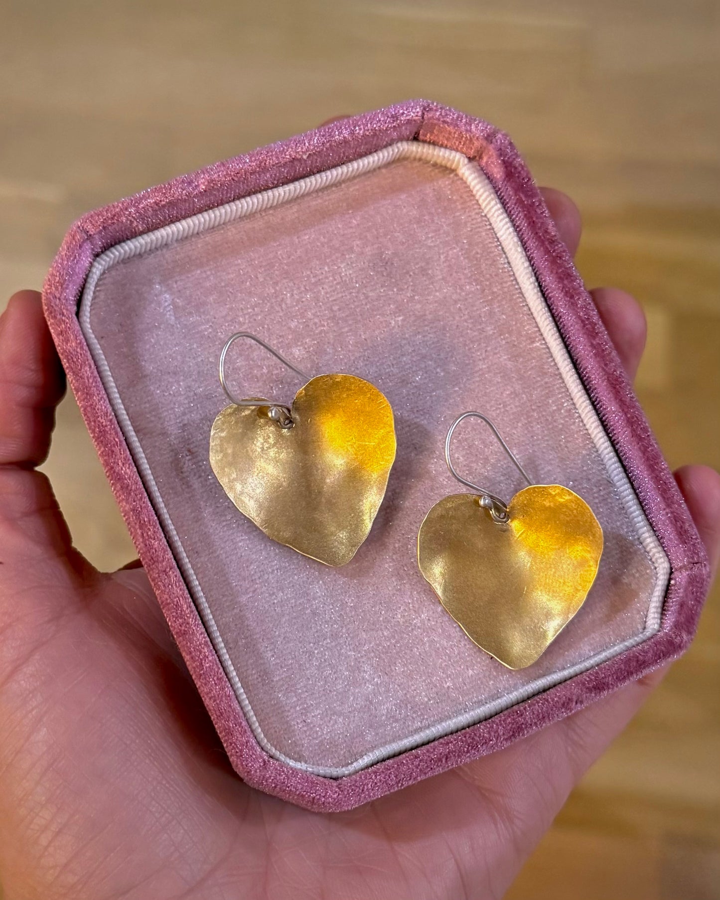 MTO Devotion Heart Earrings