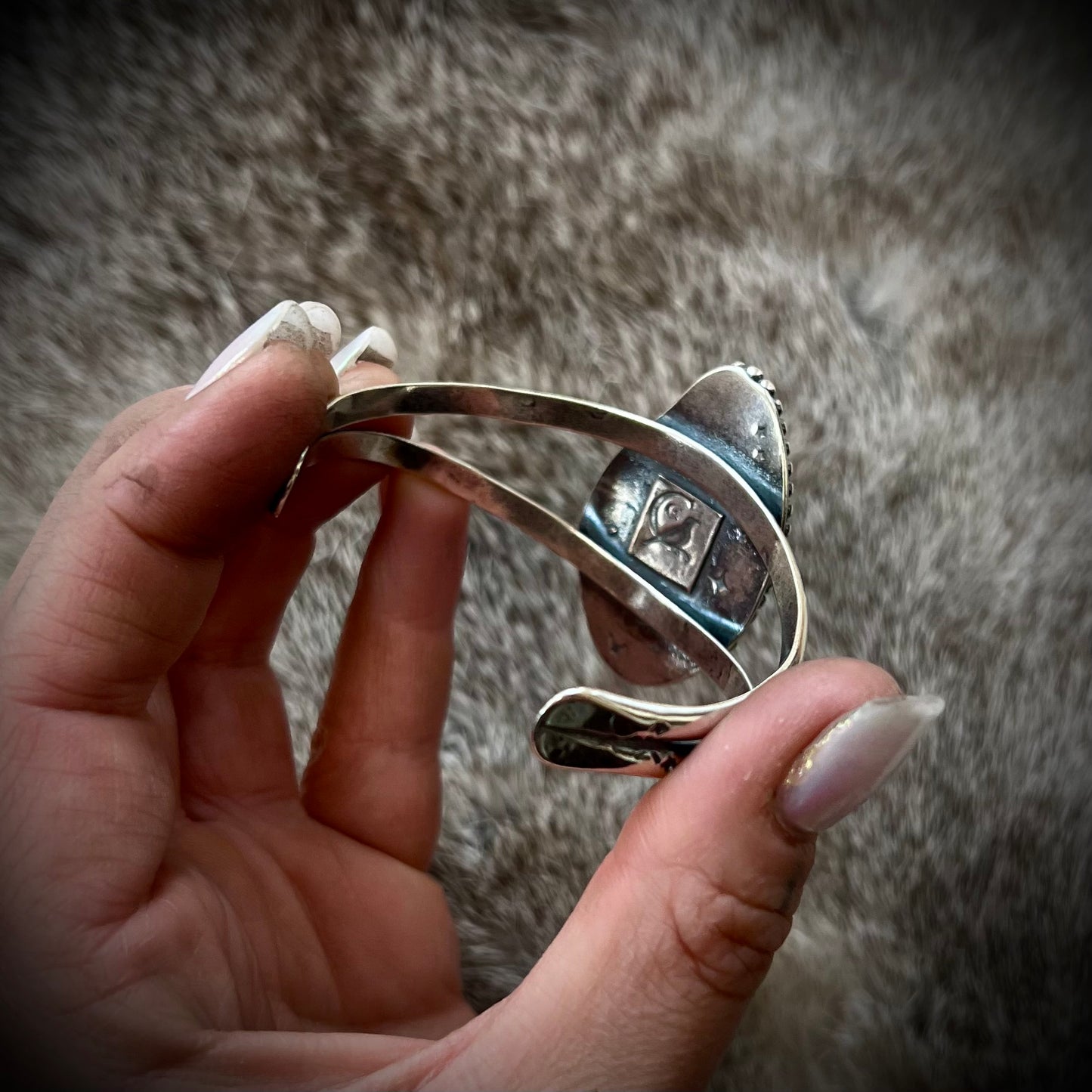 Aurora Opal Statement Cuff Bracelet | S/M