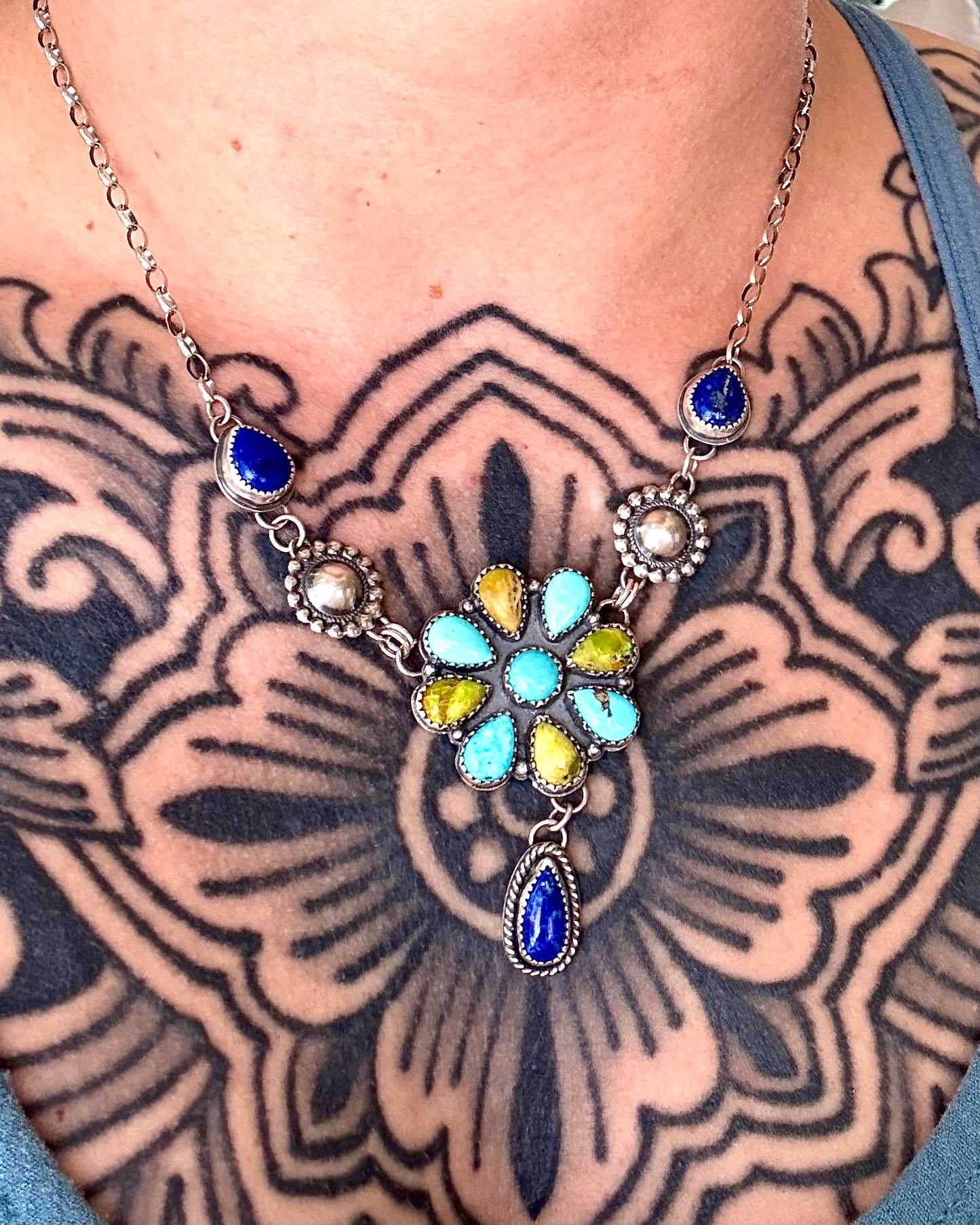 Kristen Electric Bloom Custom Necklace