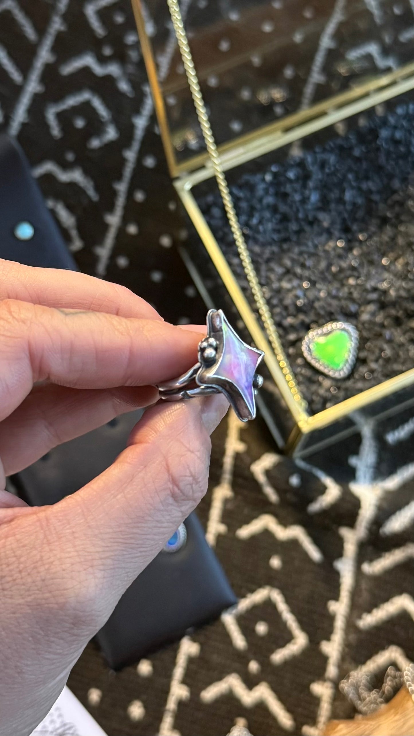 Aurora Opal Sparkle Ring