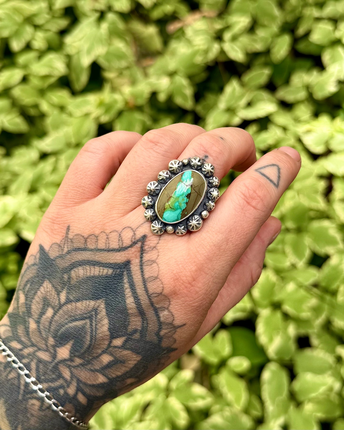 Chunky Royston Ribbon Ring - Size 8