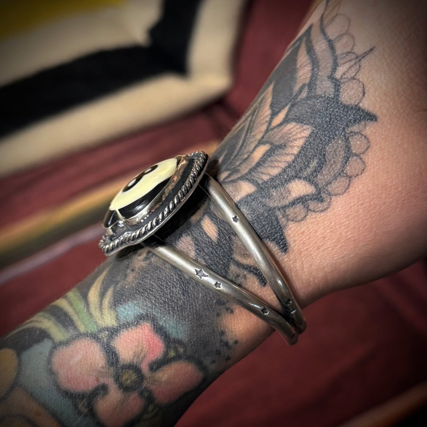 Magic 8 Ball 🎱 Cuff Bracelet