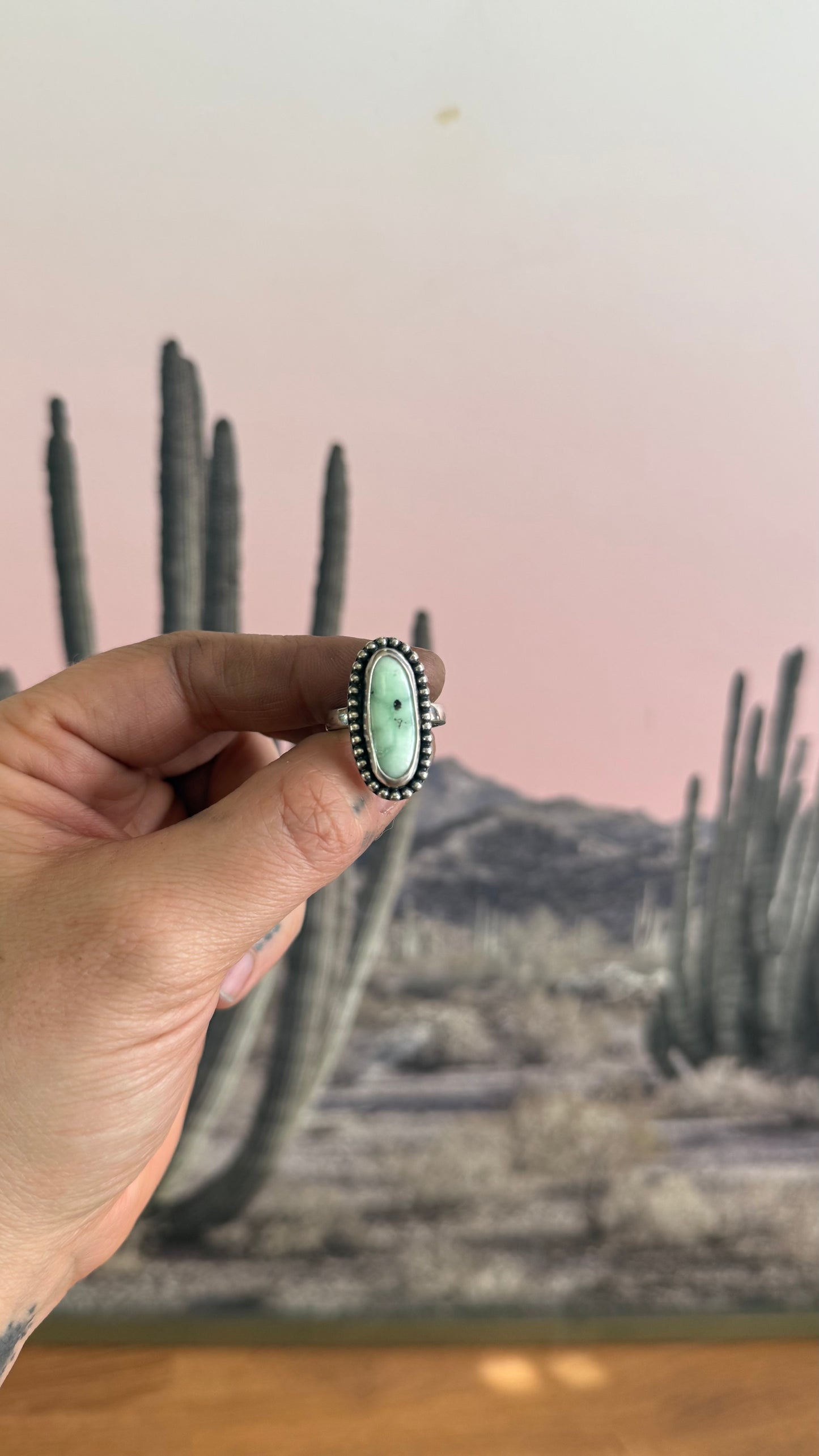 Paloma Turquoise Ring | Size 7