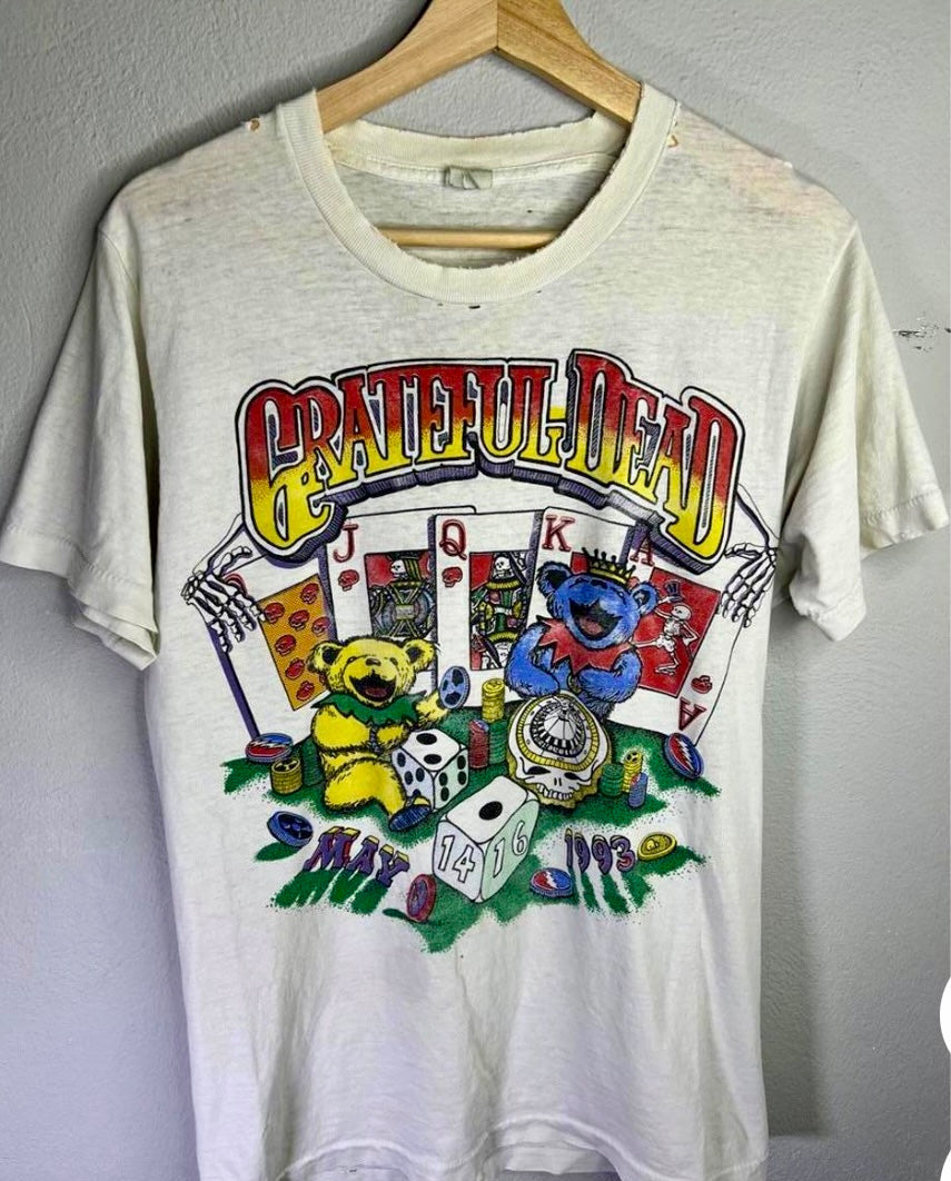 Vintage 1993 Grateful Dead Vegas Tee
