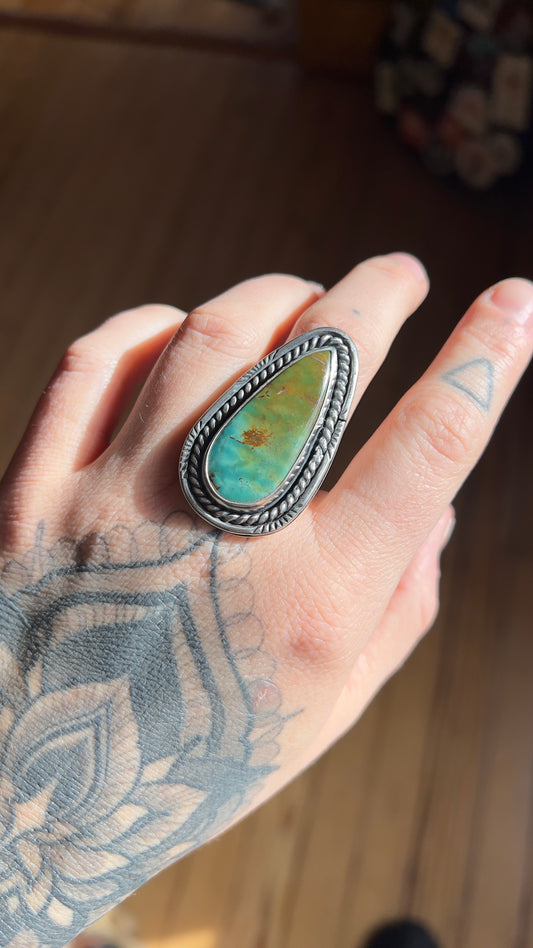 Turquoise Ring - Size 7.75