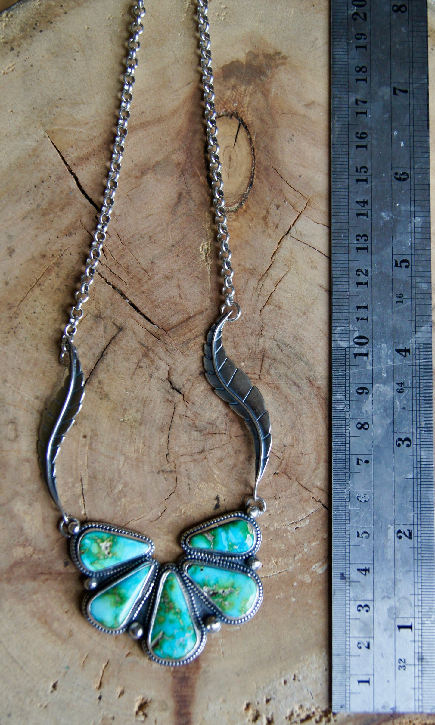 Sonoran Gold Turquoise Heirloom Necklace