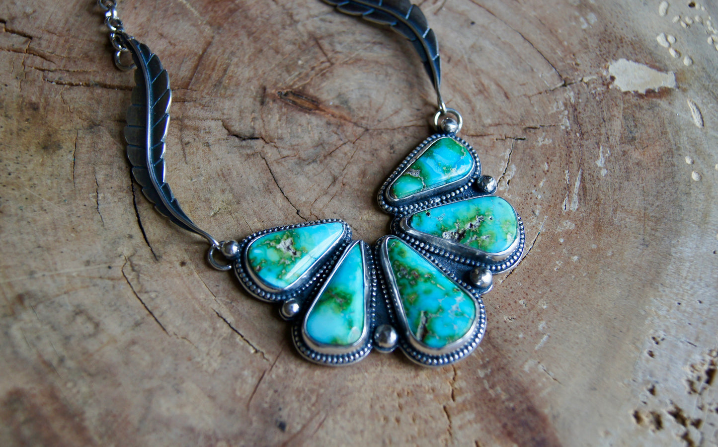 Sonoran Gold Turquoise Heirloom Necklace