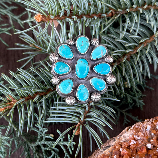 Sierra Bella Turquoise Statement Ring | Size 9.5