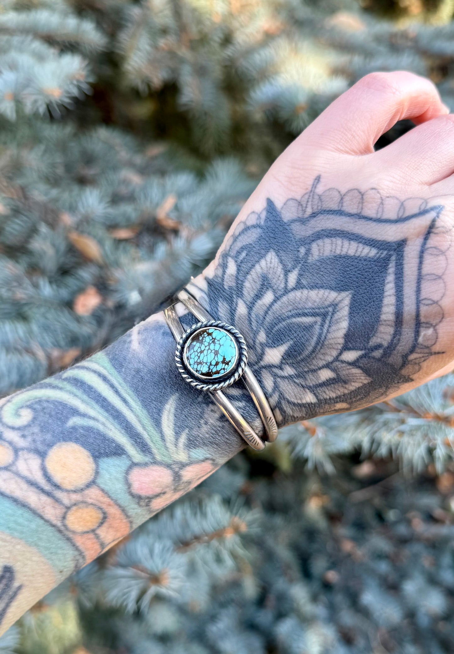 Blue Mesa | Hubei Turquoise Sterling Silver Cuff (XS/S)