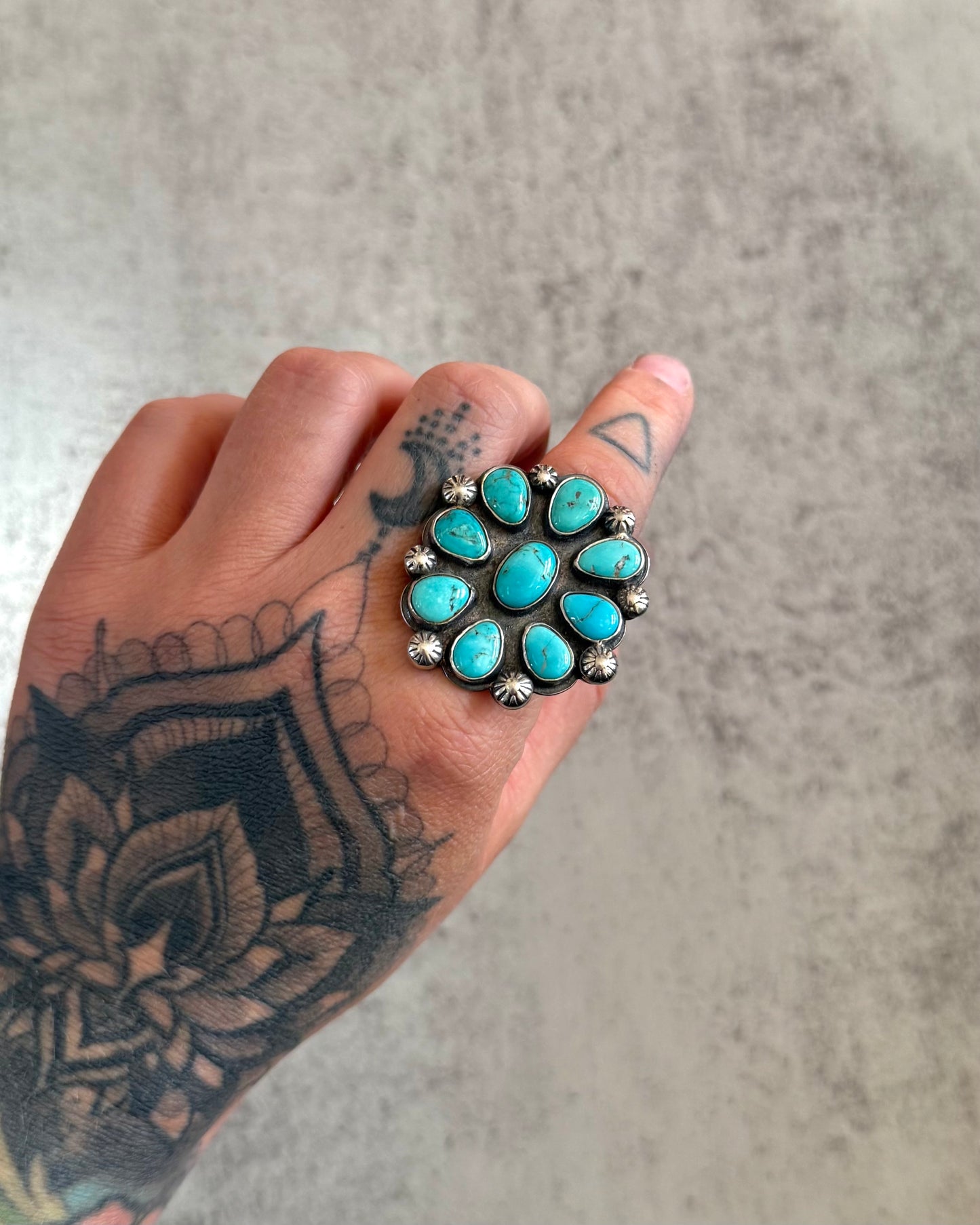 Sierra Bella Turquoise Statement Ring | Size 9.5