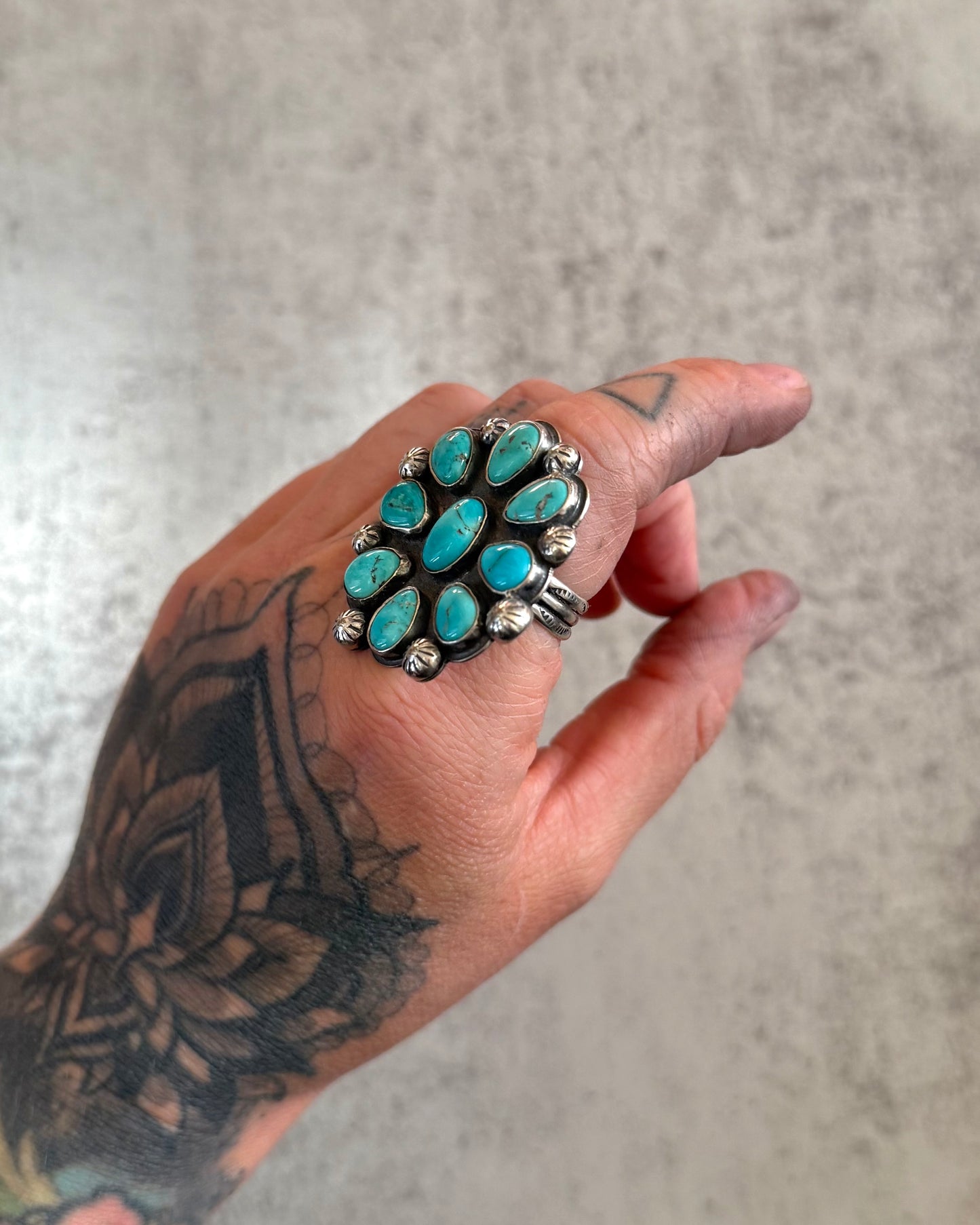 Sierra Bella Turquoise Statement Ring | Size 9.5