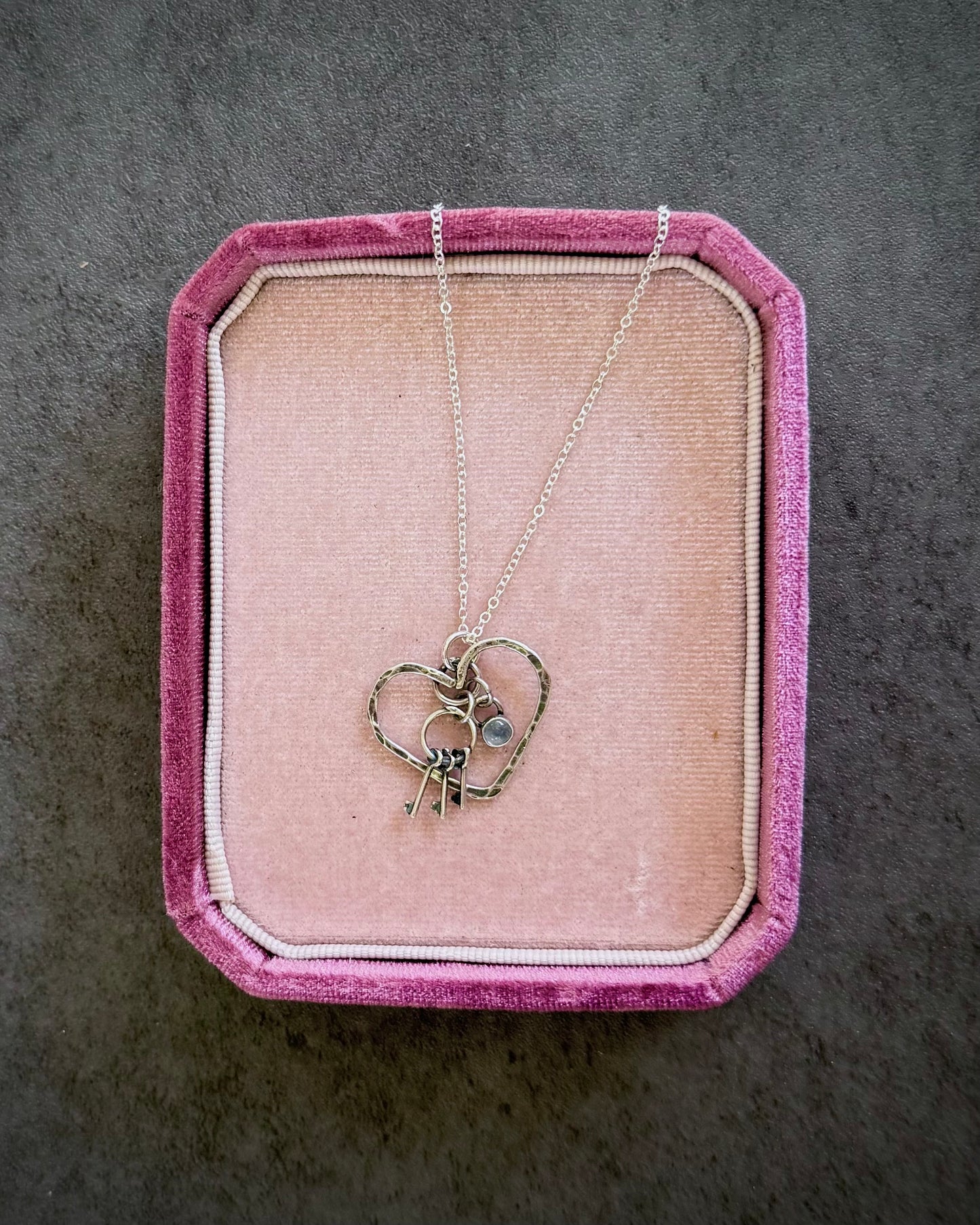 Key to My Heart Charm Necklace