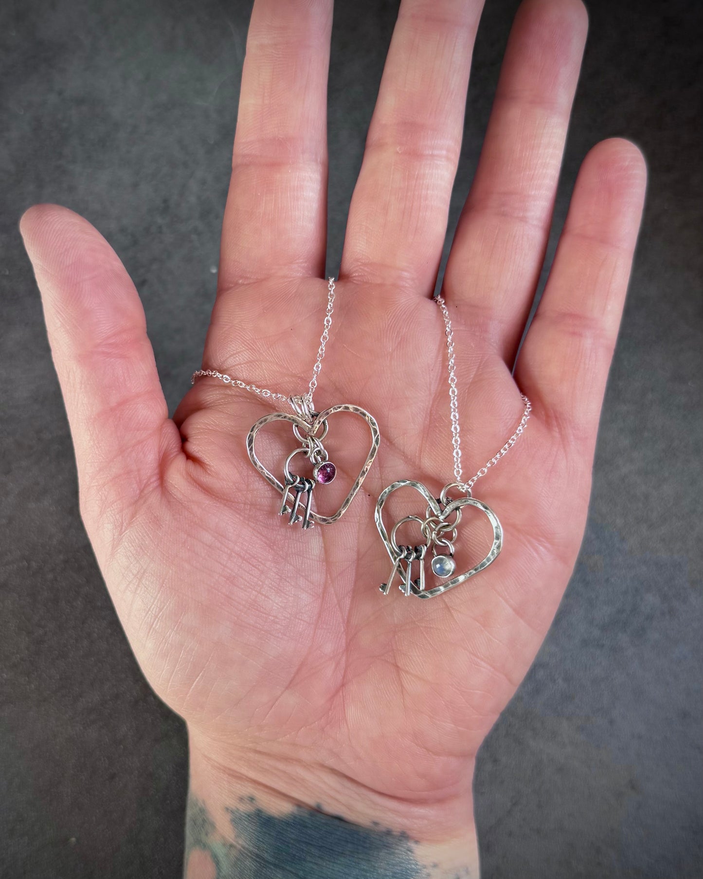 Key to My Heart Charm Necklace