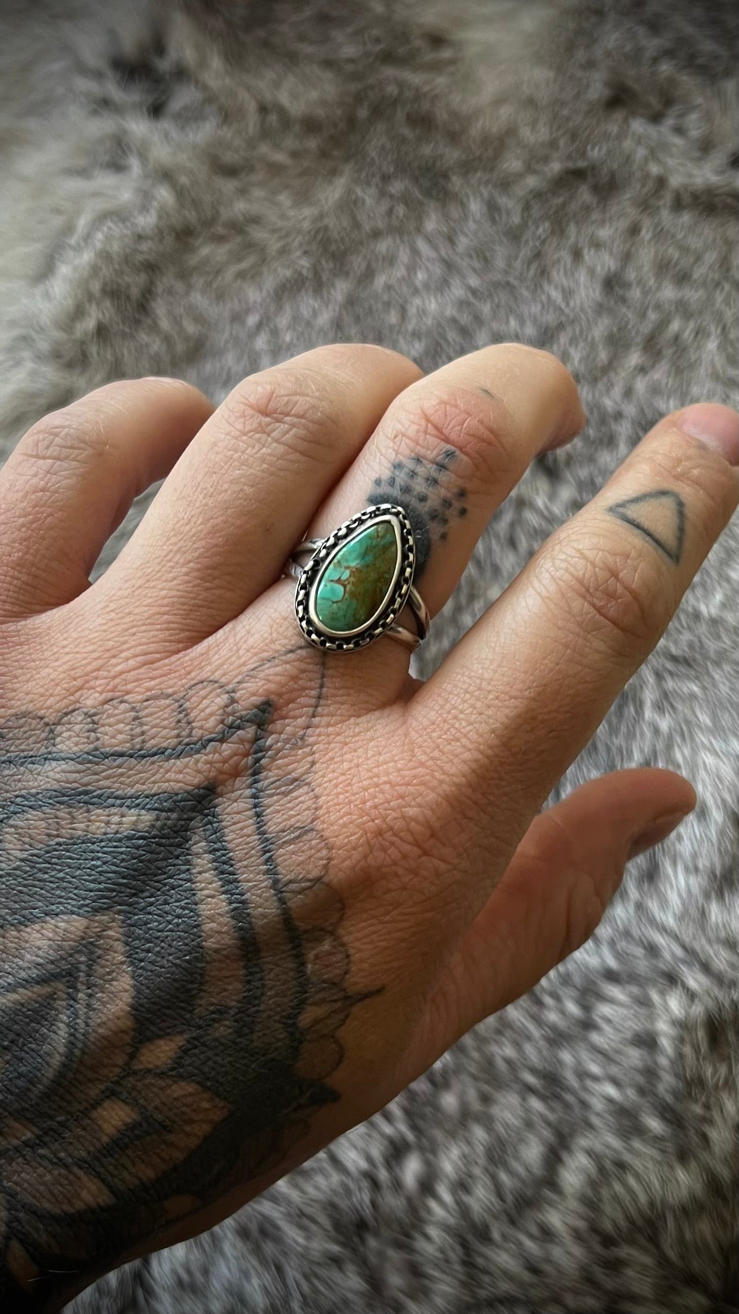 Campitos Turquoise Ring | Size 7.5