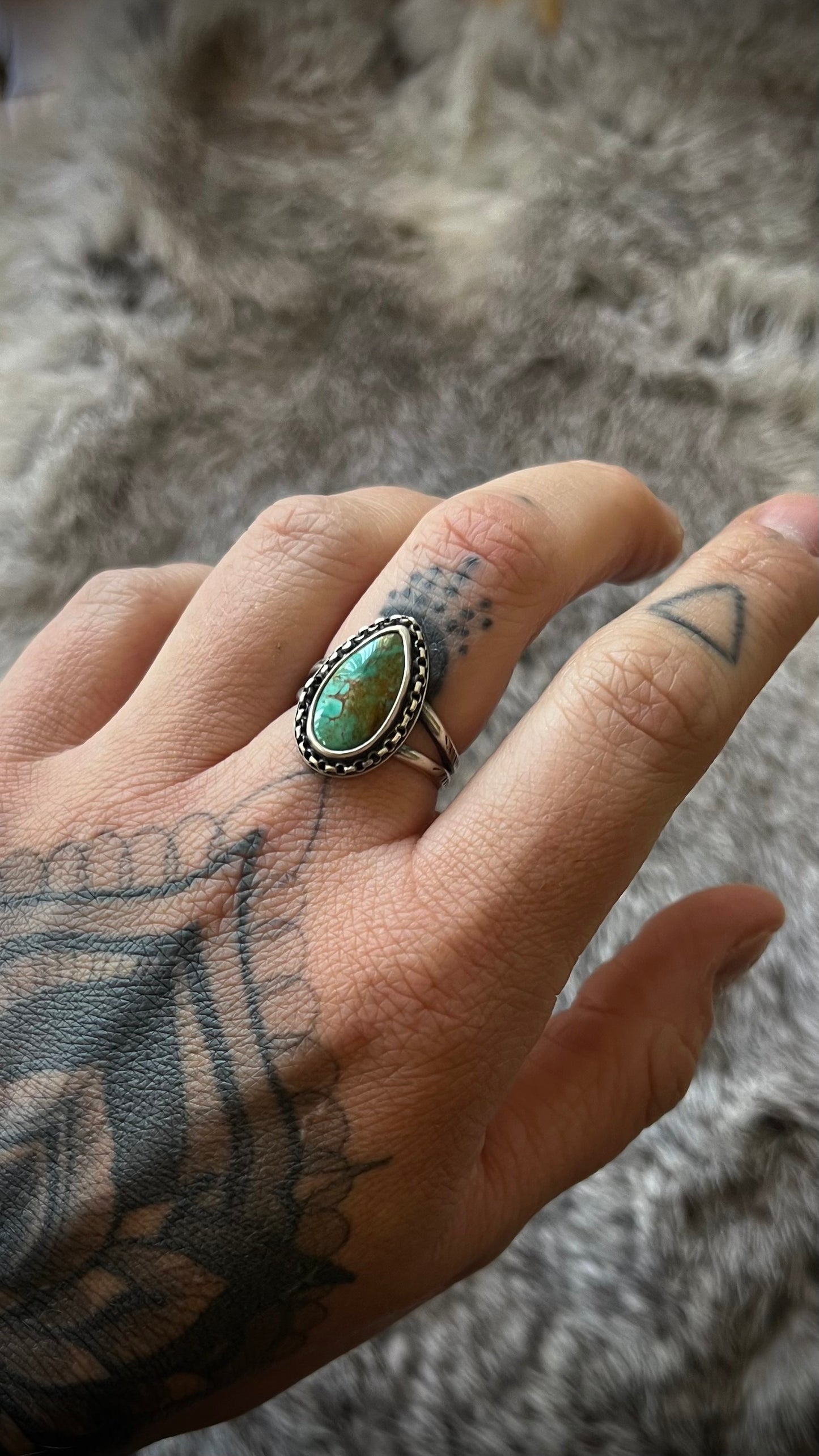 Campitos Turquoise Ring | Size 7.5