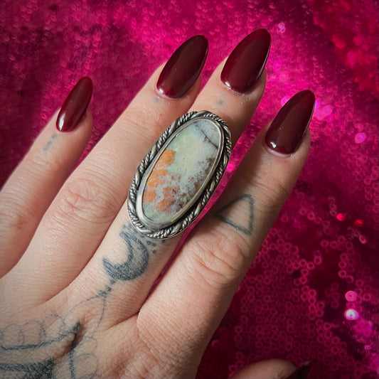 Oplalized Wood Statement Ring | 6.5