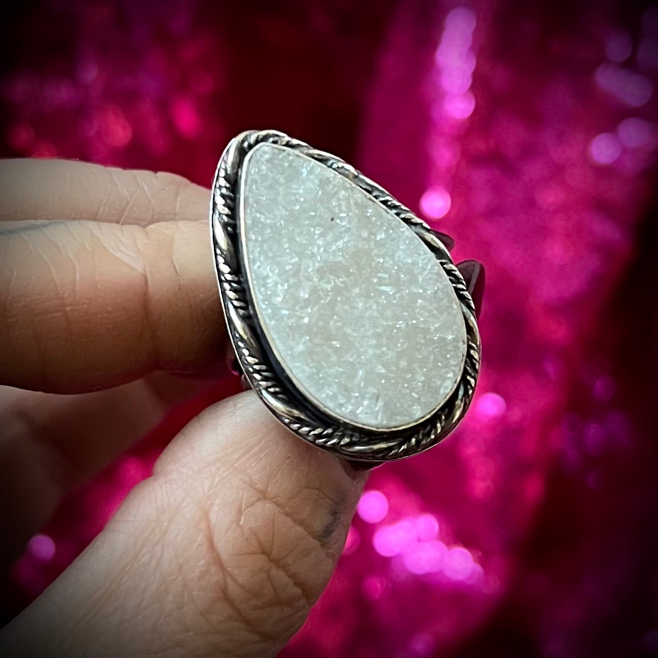 Crystal Cave Drusy | Size 6.5