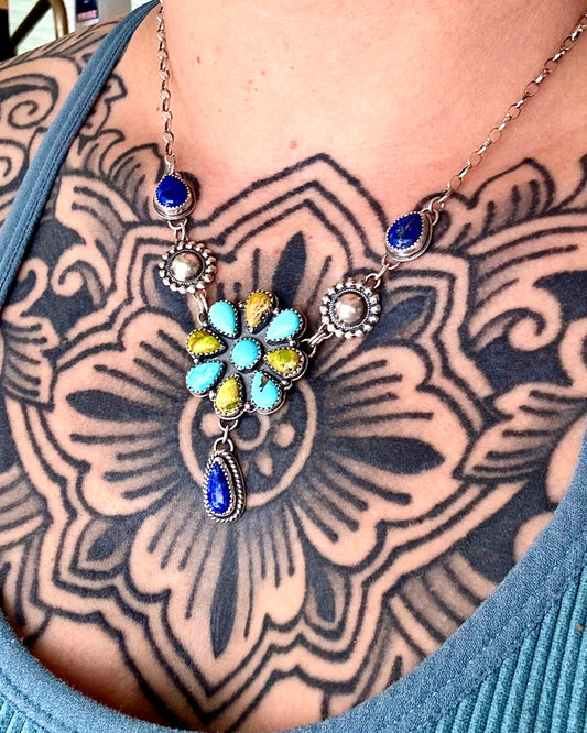 Kristen Electric Bloom Custom Necklace