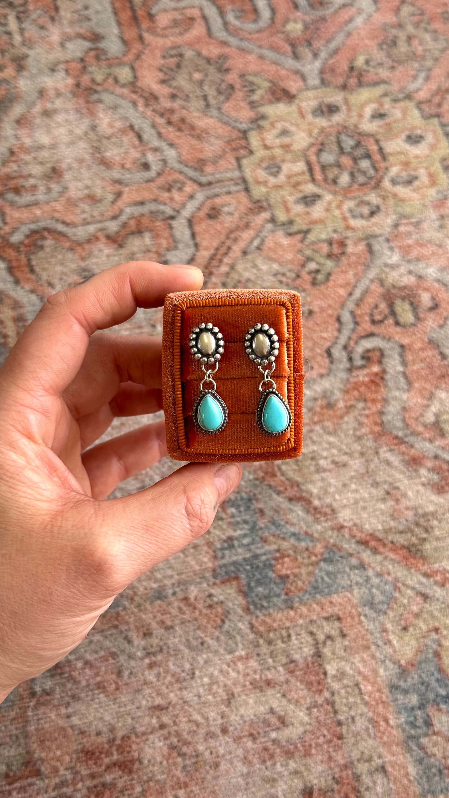 Made to Order High Desert Everyday Turquoise Earrings