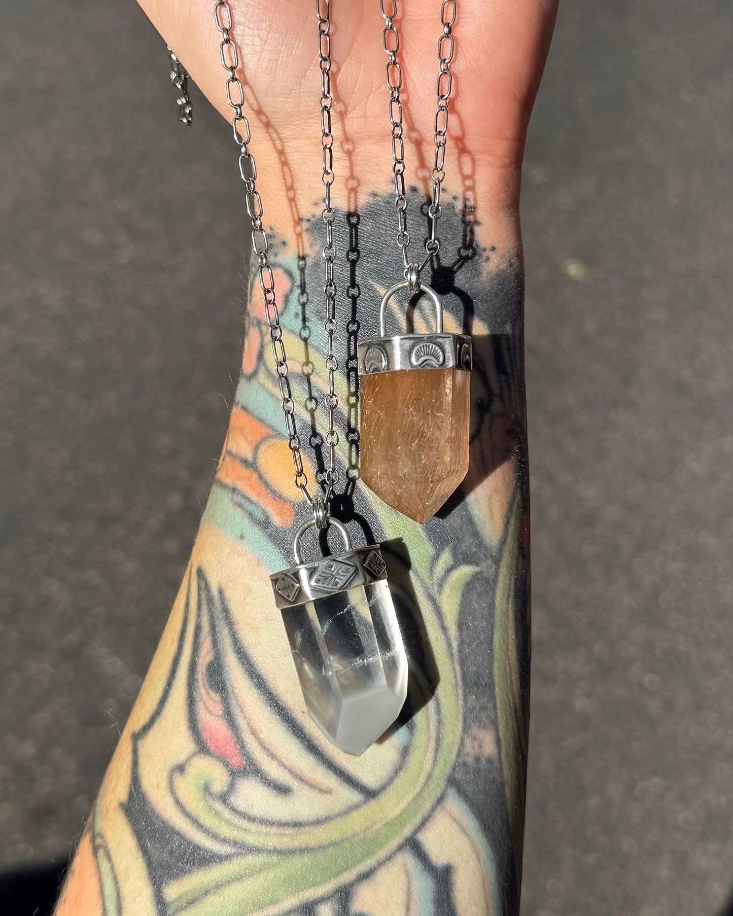 Chunky Rutilated Quartz Talisman