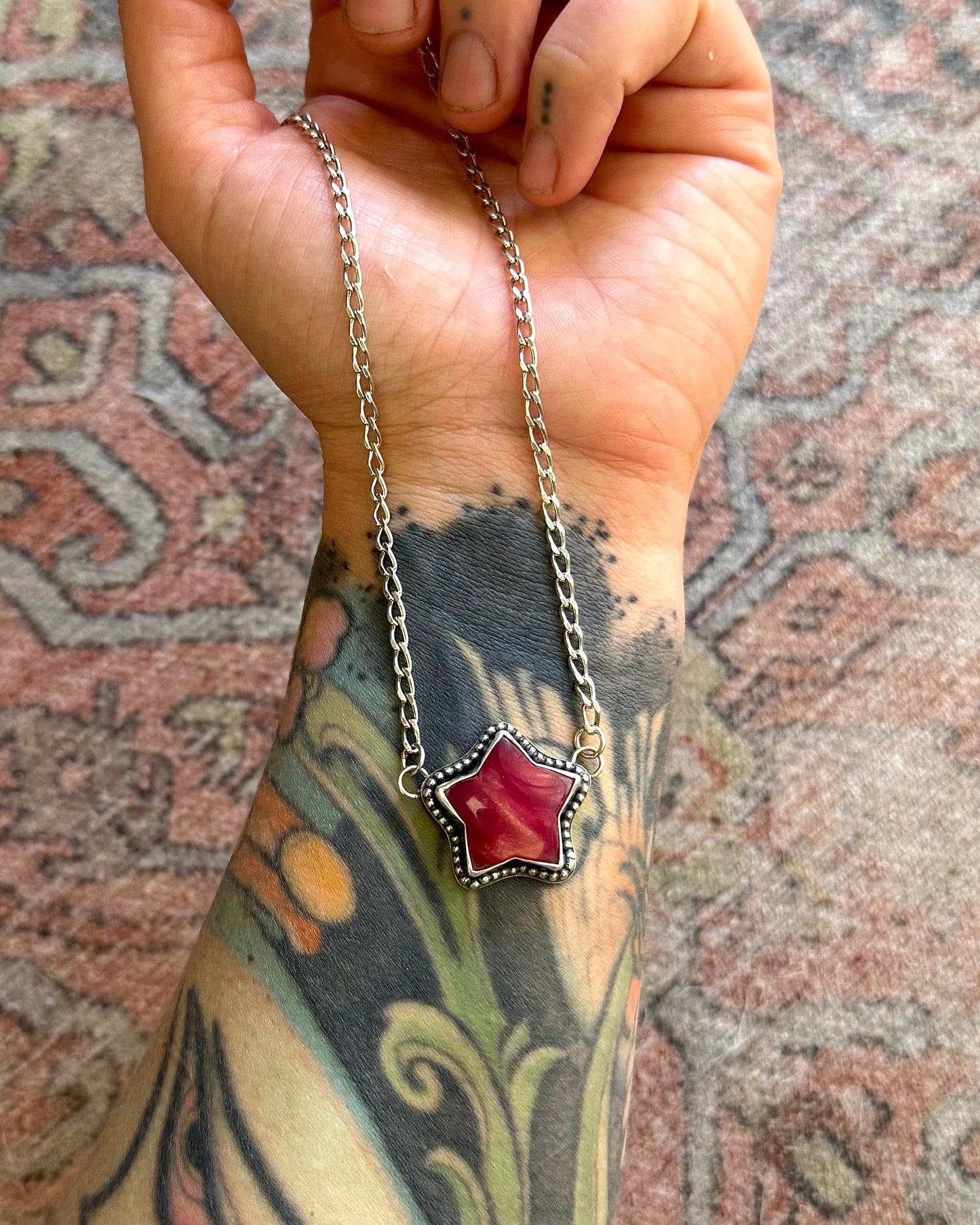 Aurora Star Talisman Necklace — Five Pointed Star