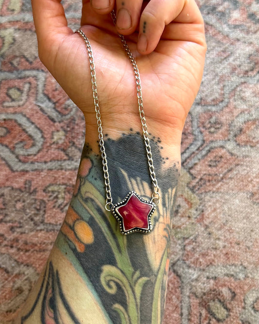 Aurora Star Talisman Necklace — Five Pointed Star
