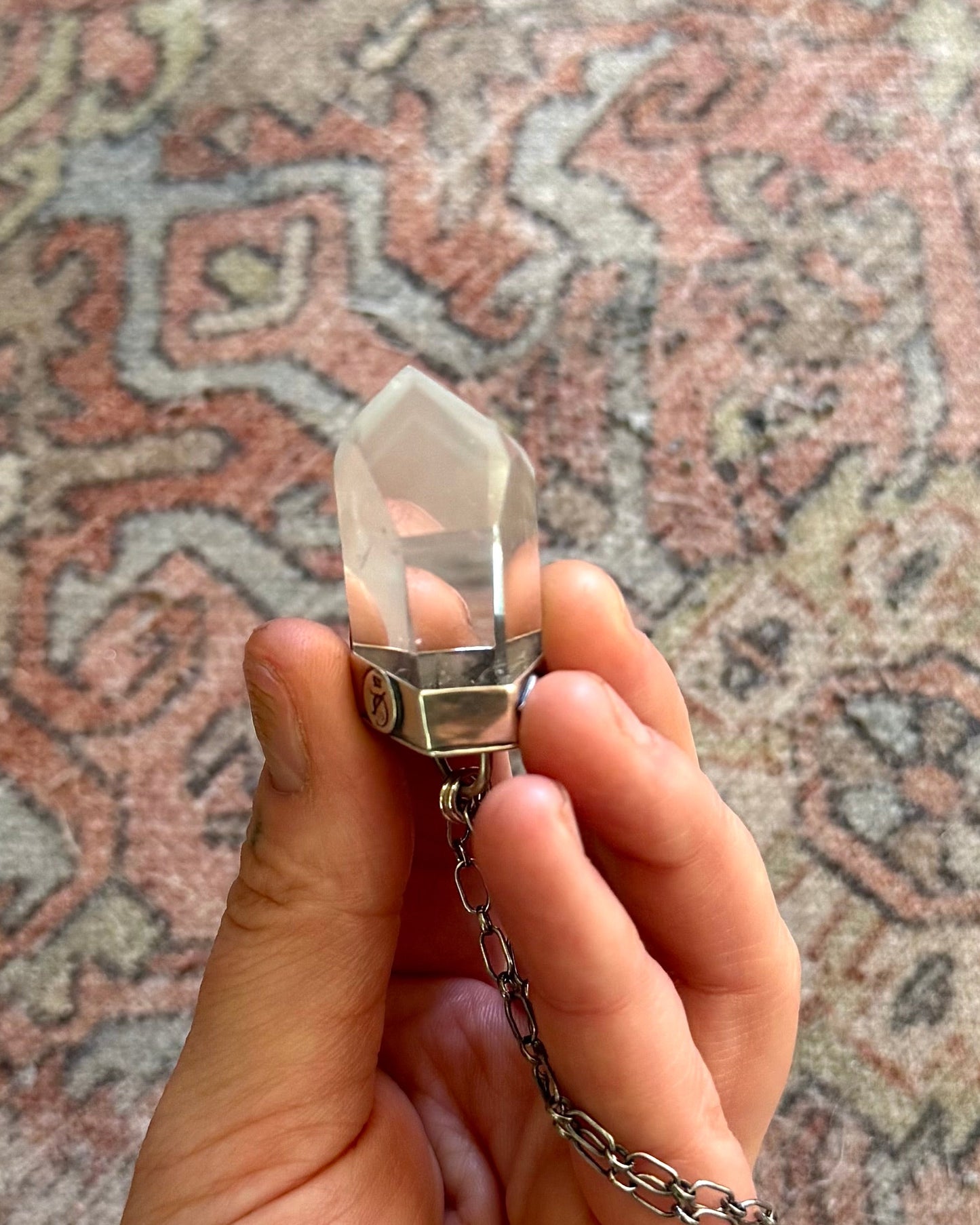 Phantom Quartz Talisman Pendant
