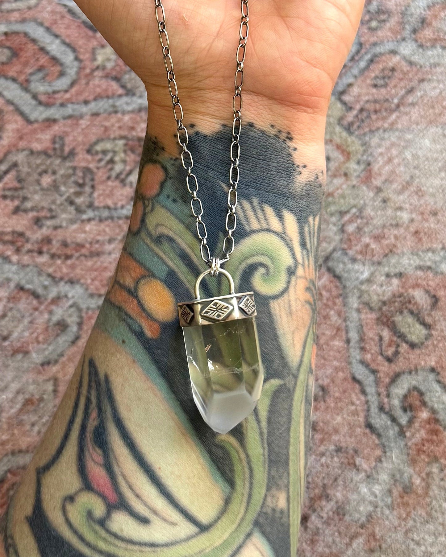 Phantom Quartz Talisman Pendant