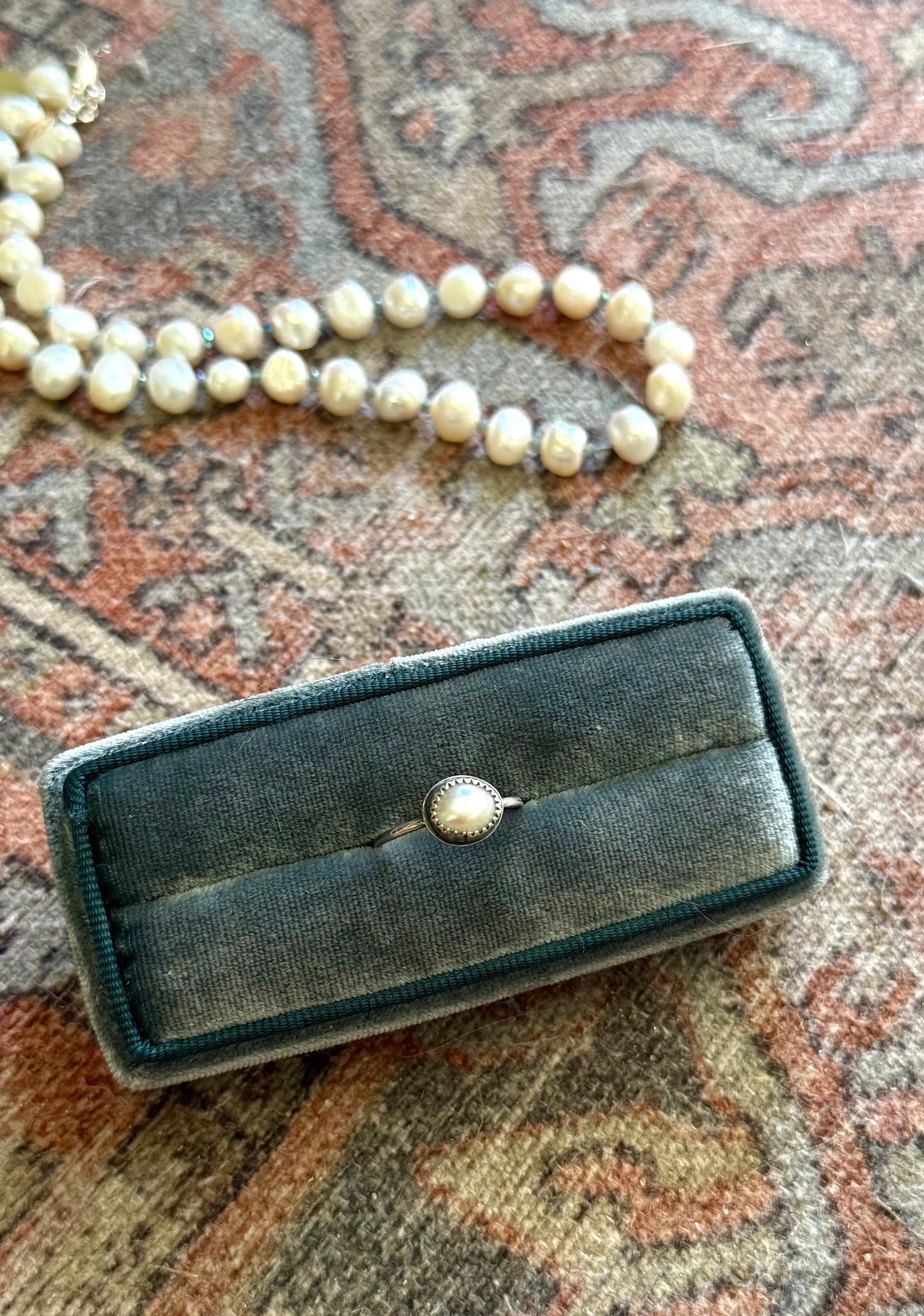 Made To Order Fresh Water Pearl Stacker Ring