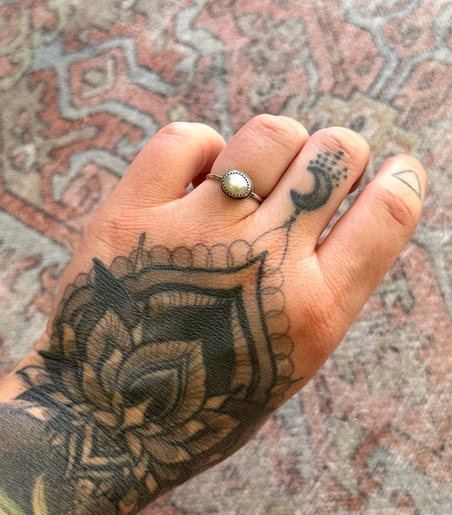 Made To Order Fresh Water Pearl Stacker Ring