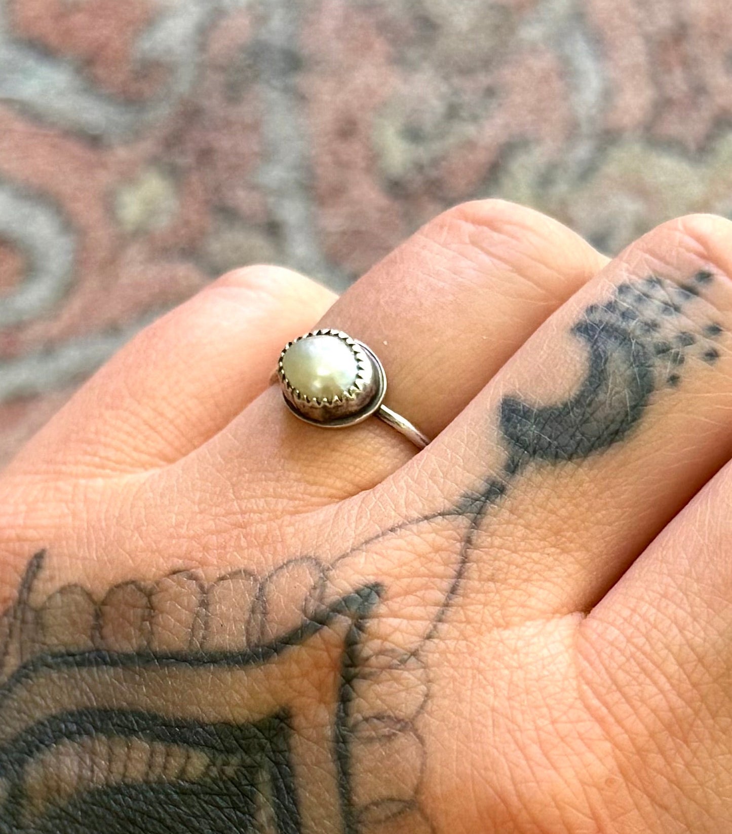 Made To Order Fresh Water Pearl Stacker Ring