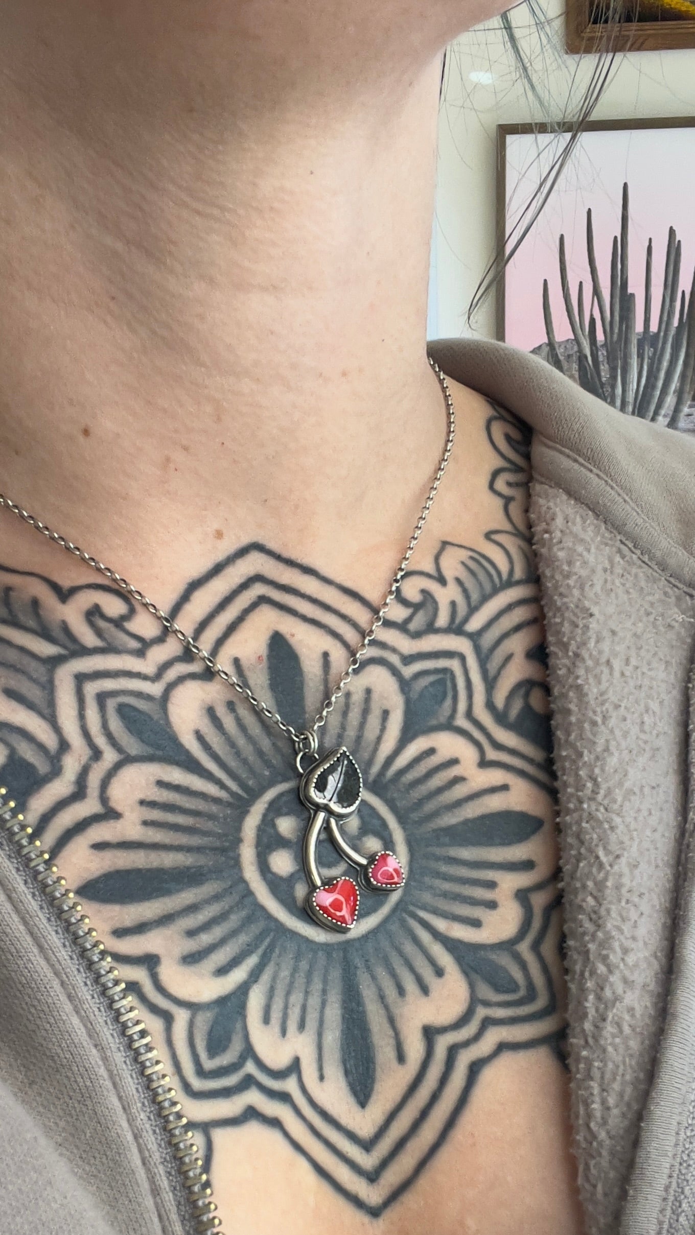 Cherry Bomb 18" Necklace