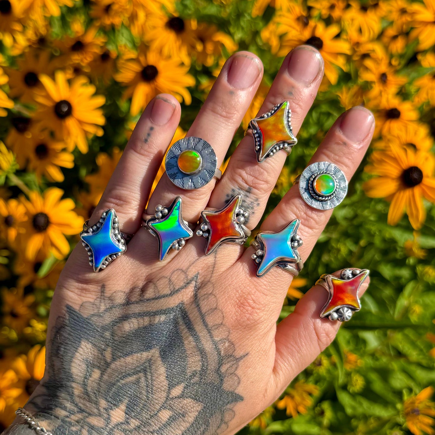 Aurora Star Ring | Size 6.5
