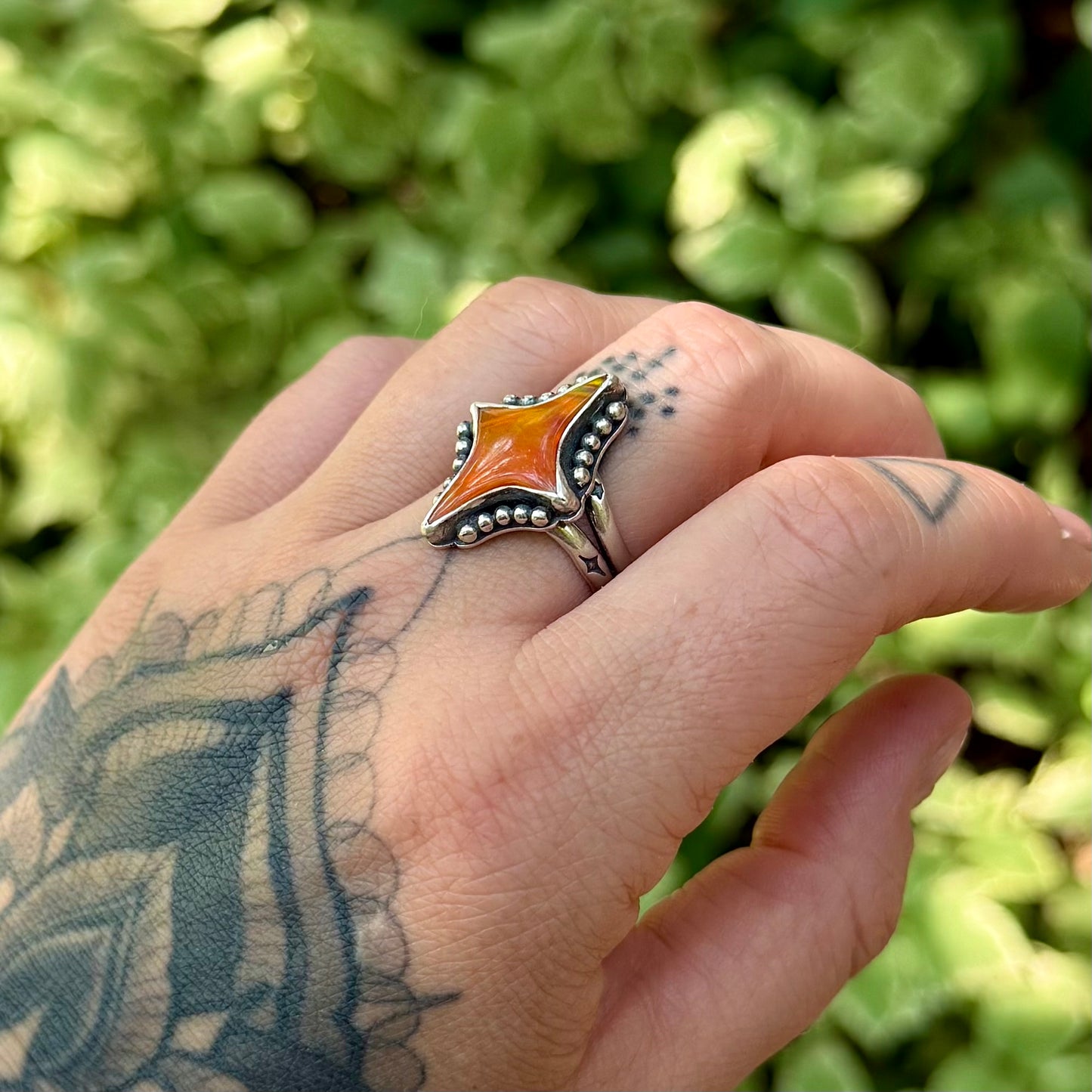 Aurora Star Ring | Size 9