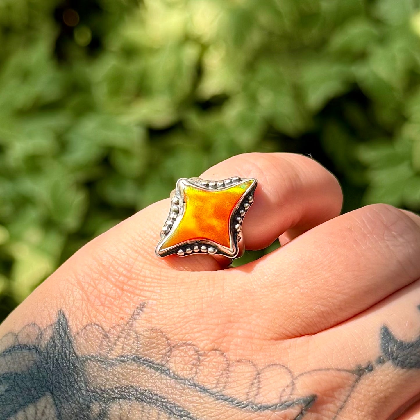 Aurora Star Ring - Size 5