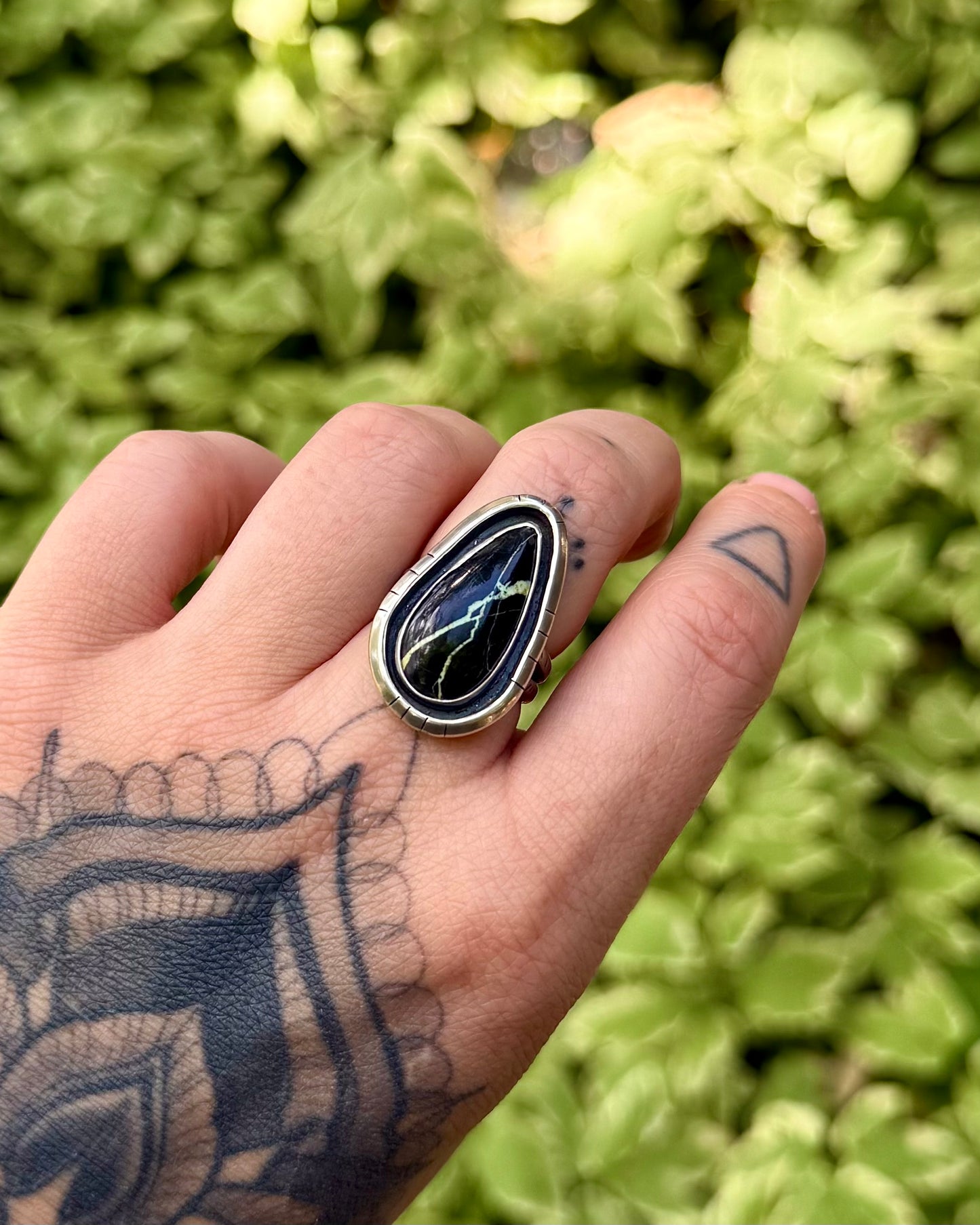 San Pedro Variscite Ring - Size 7.5