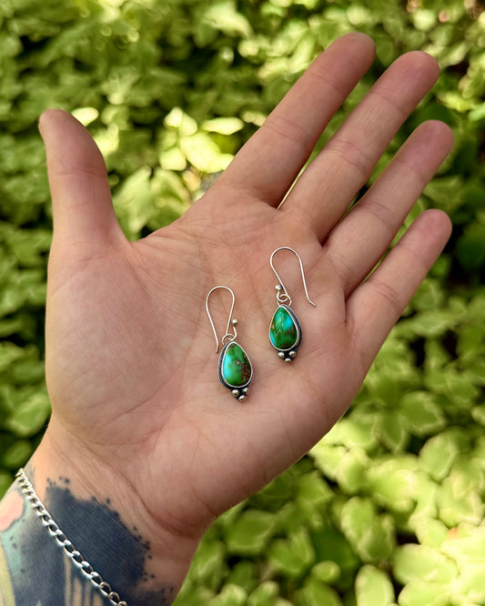 Sonoran Gold Turquoise Earrings