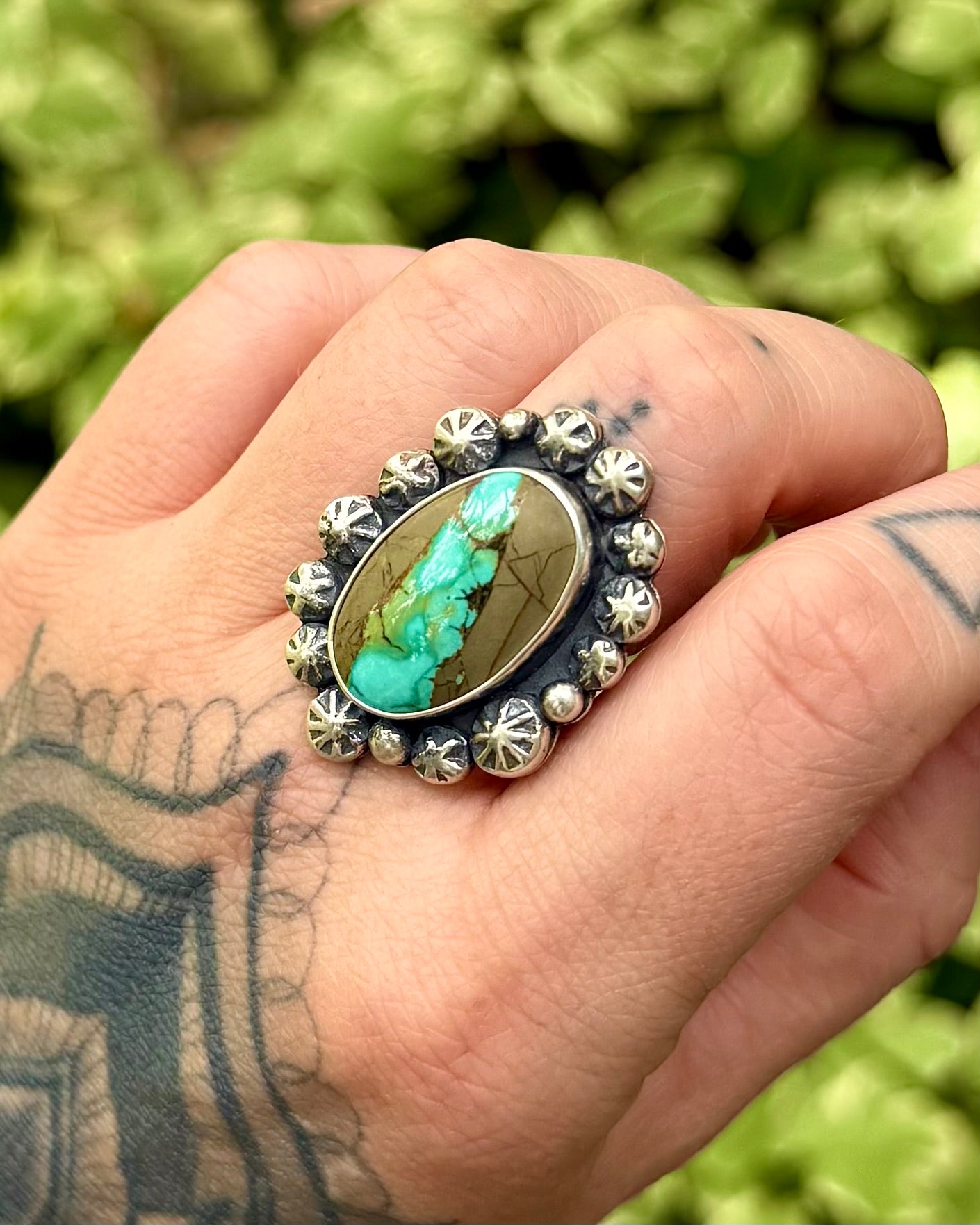 Chunky Royston Ribbon Ring - Size 8