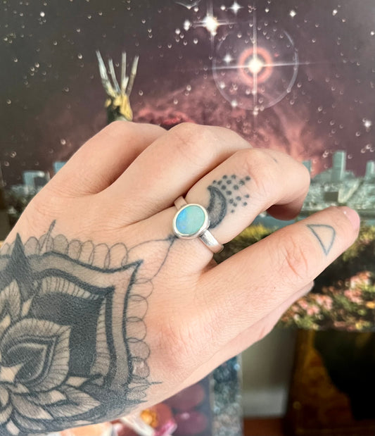 Australian Opal Ring | Size 7