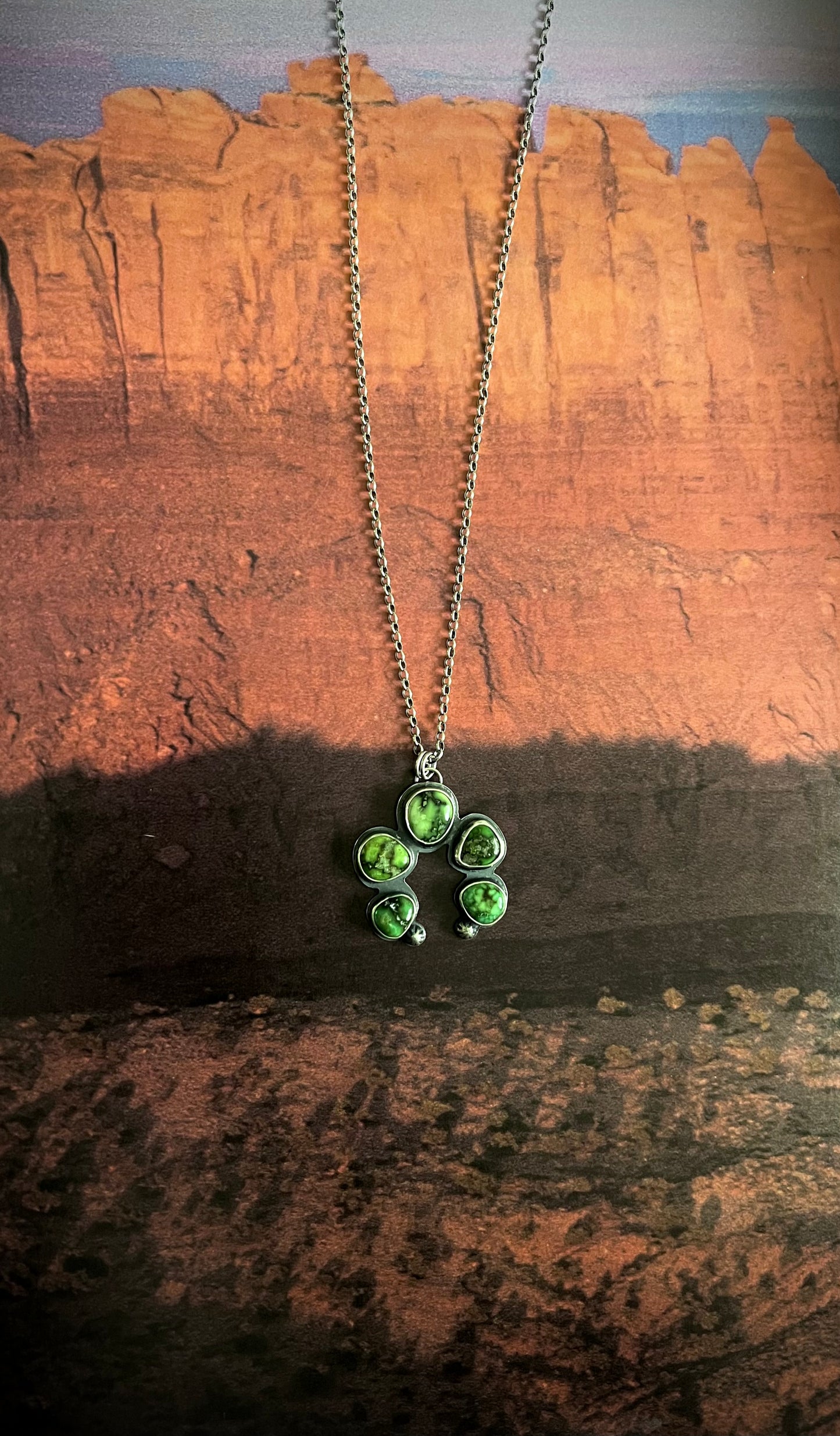Sonoran Gold Mini Naja Pendant on 20" chain