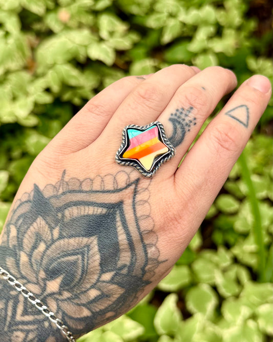 Star Ring or Necklace — Made to Order