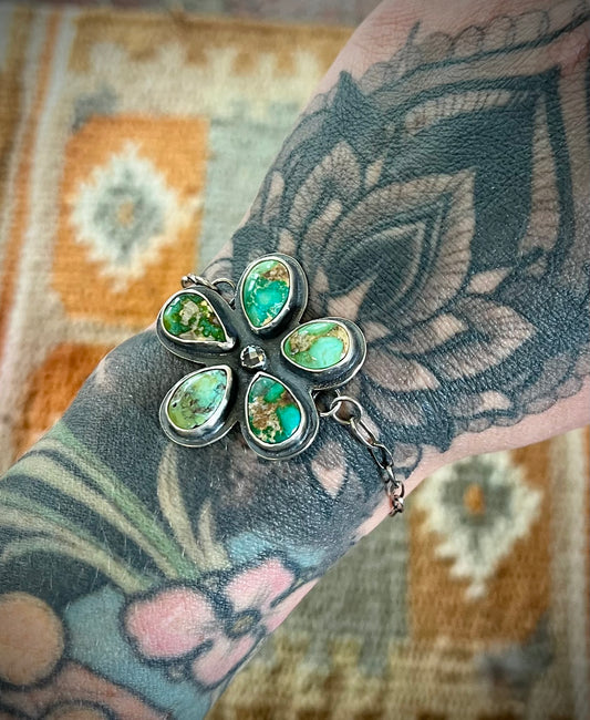 Sonoran Gold & CZ Adjustable Bracelet