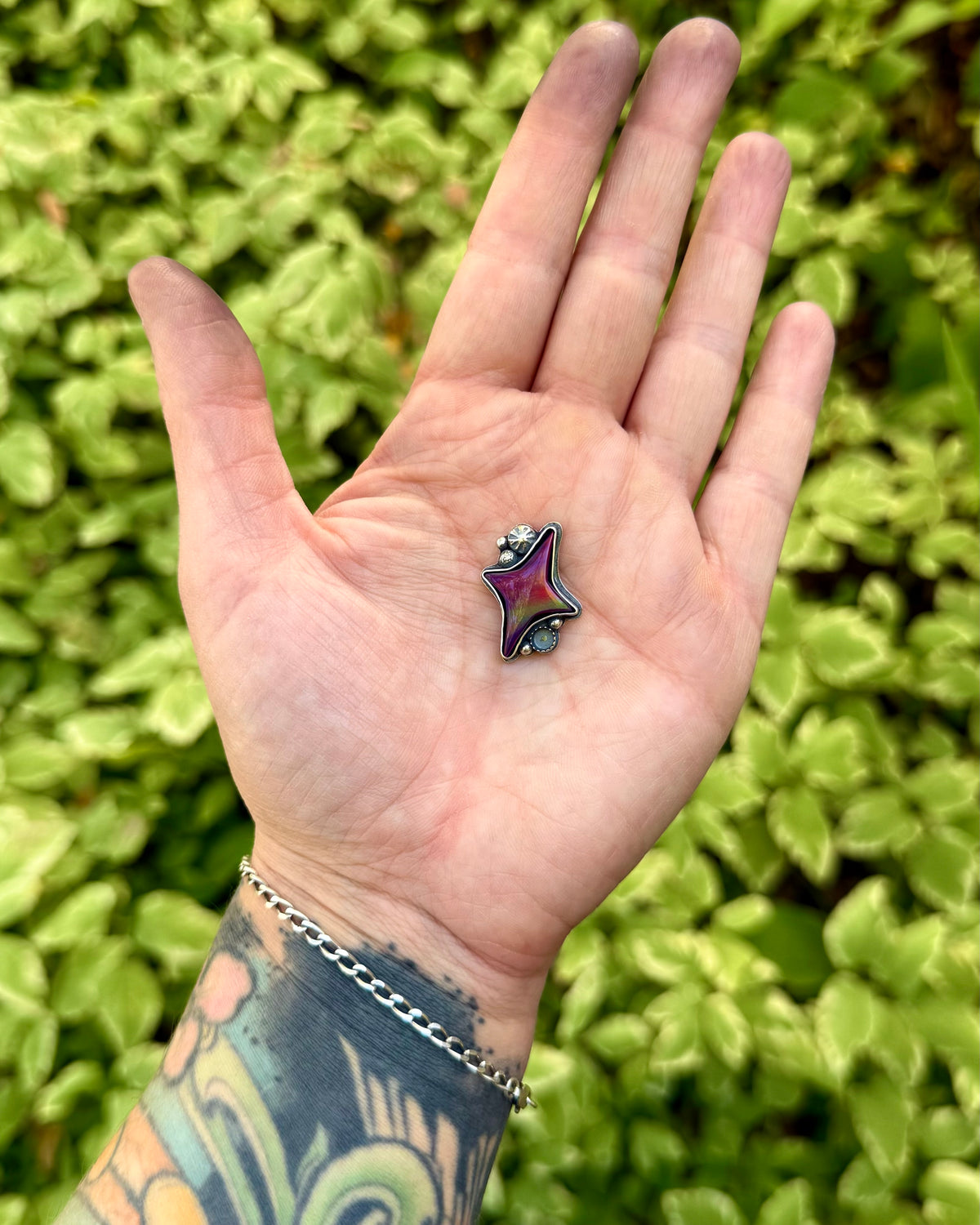 Magenta Dusk Aurora Opal Sparkle | MTO