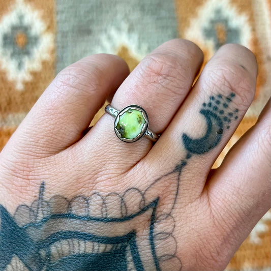 Palomino Turquoise Ring | Size 7